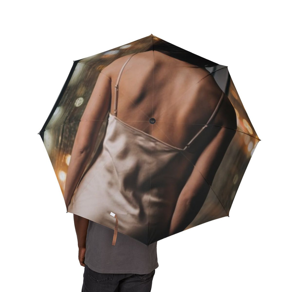 Semi-Automatic Foldable Umbrella - Rainy City | Echovira...