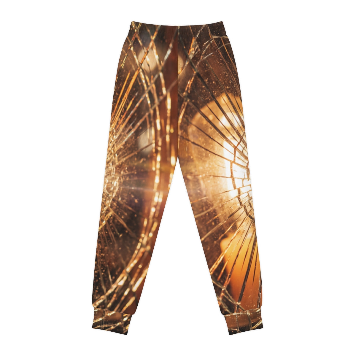 Youth Joggers - Shattered Glass Golden Glow | Echovira...
