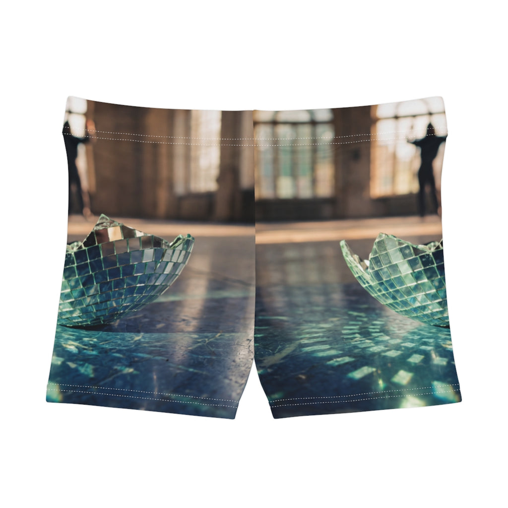 Women's Shorts - Shattered Disco Reflections | Echovira...