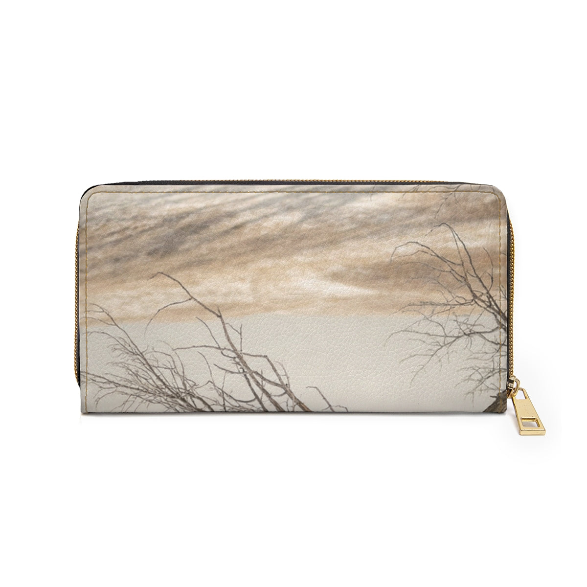 Zipper Wallet - Winter Branch Solitude Landscape | Echovira...