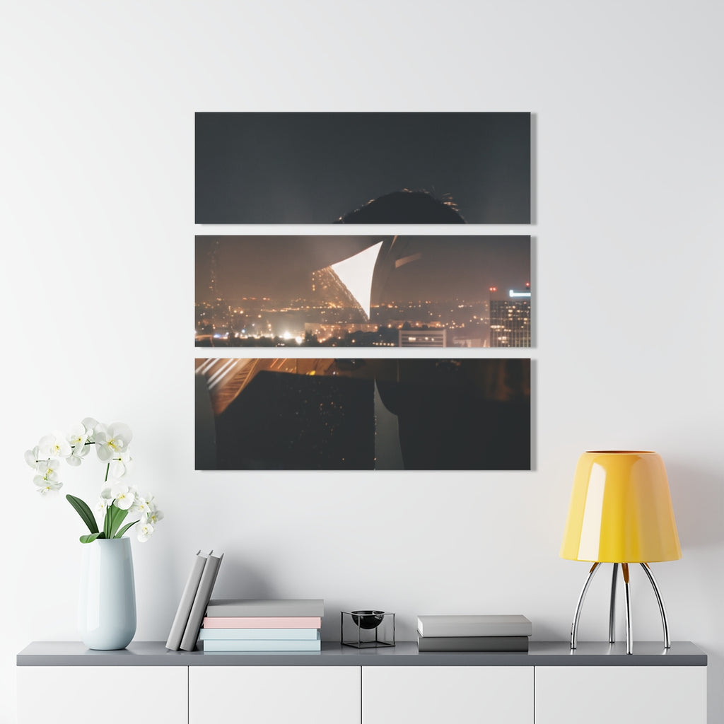 Acrylic Prints Triptych - Metropolitan Romance | Echovira...