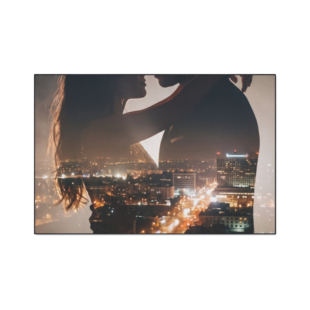 Floor Mat - Midnight City Silhouette | Echovira Gallery