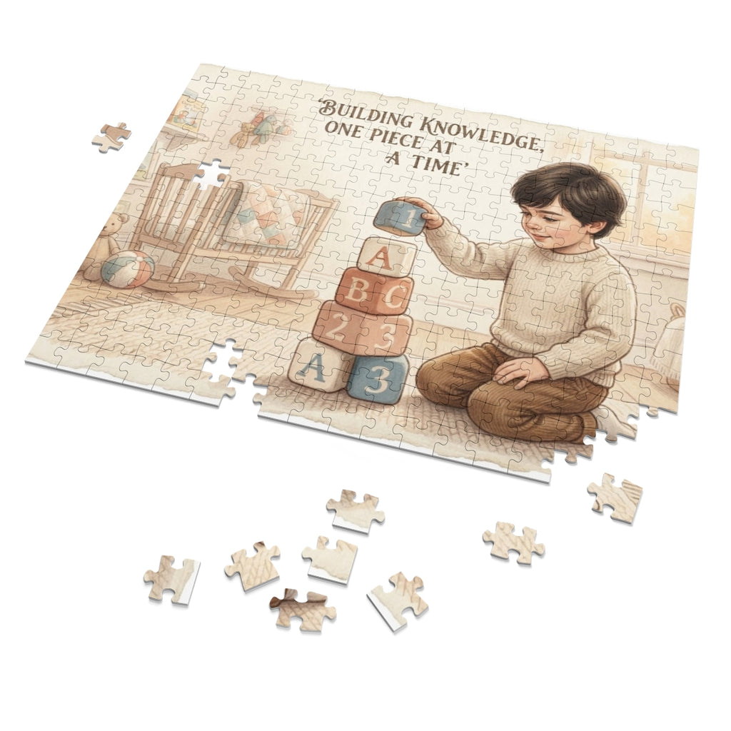 Jigsaw Puzzle with Tin - Building Knowledge (30, 110, 252......