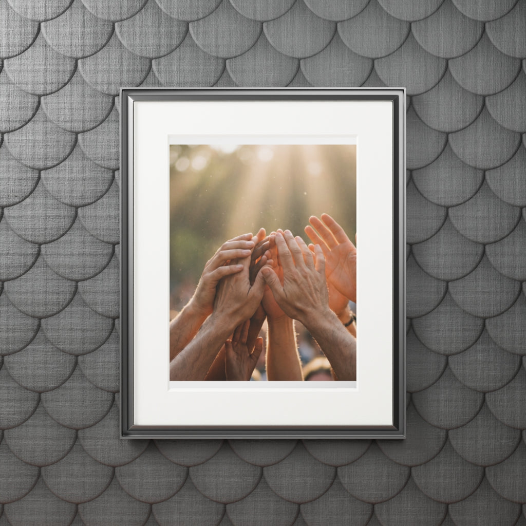 Fine Art Prints - Golden Rays of Unity Wall Art (11×14 &......