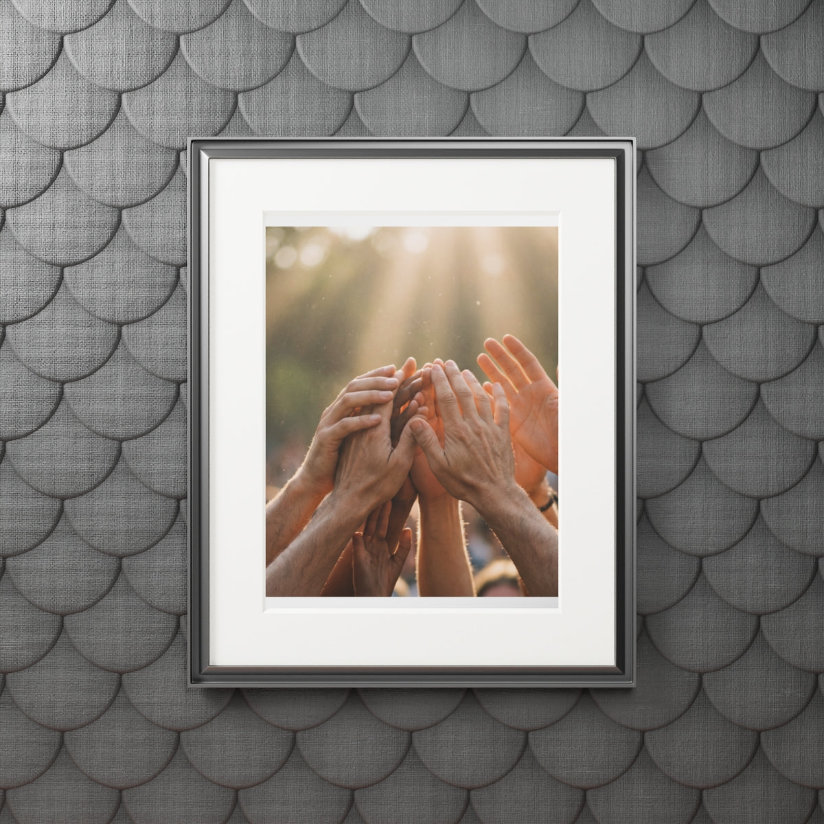 Fine Art Prints - Golden Rays of Unity Wall Art (11×14 &......