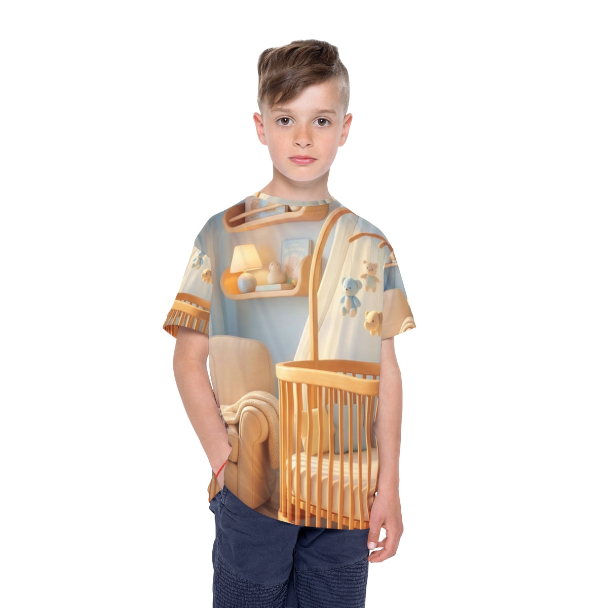 Kids Sports Jersey - Dreamy Serene Nursery Art | Echovira...