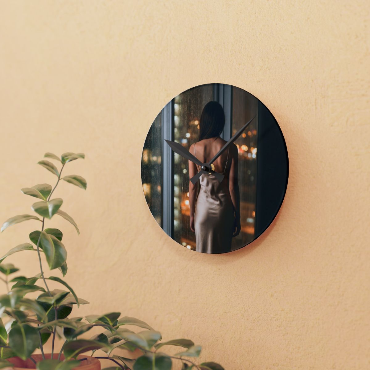 Acrylic Wall Clock - The Midnight Hour