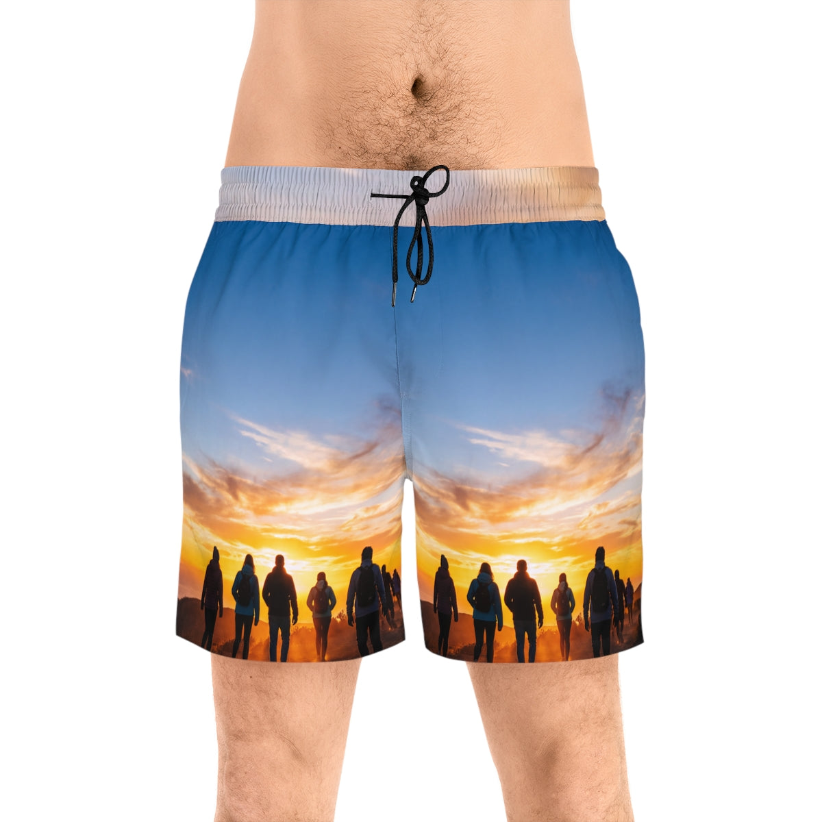 Men's Swim Shorts - Sunset