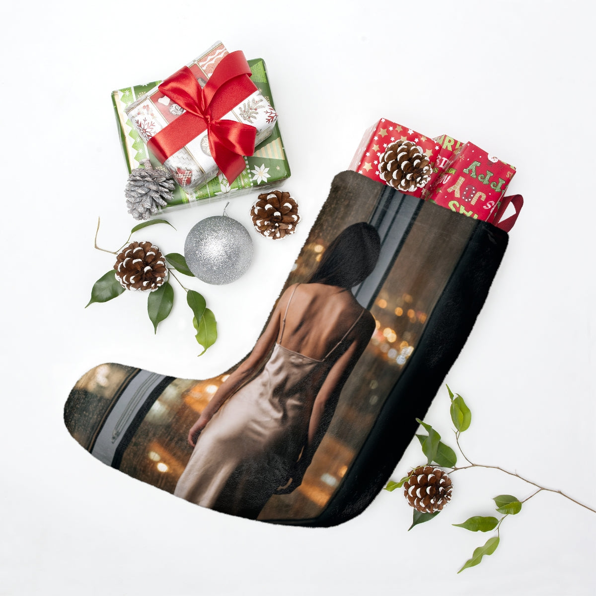 Christmas Stocking - Luxe Night Holiday