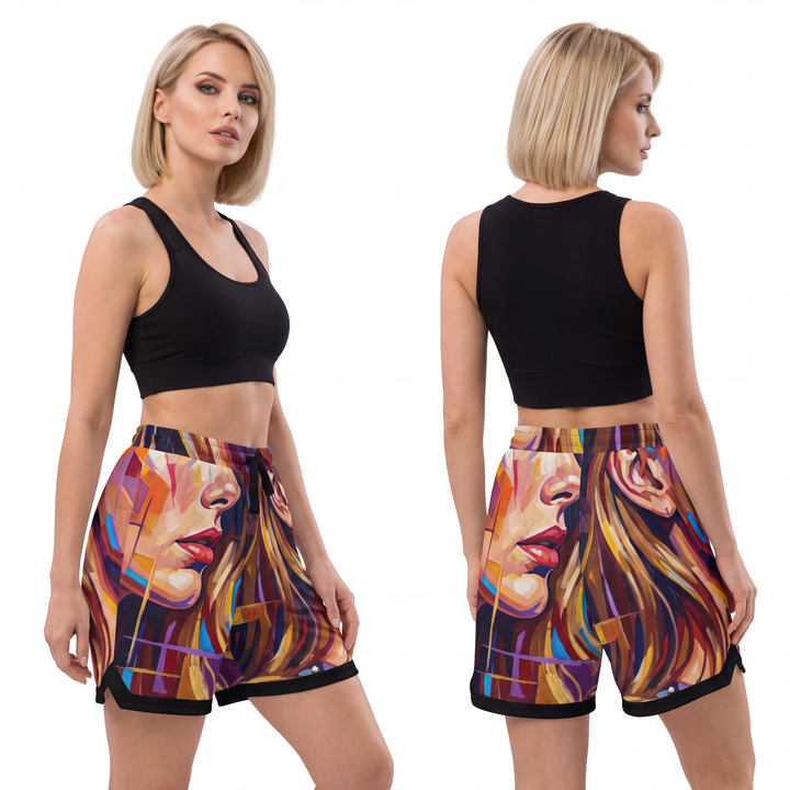 Basketball Rib Shorts - Shattered Elegance