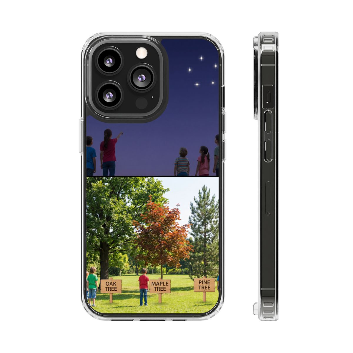 Clear Impact-Resistant Case - Starry Shield