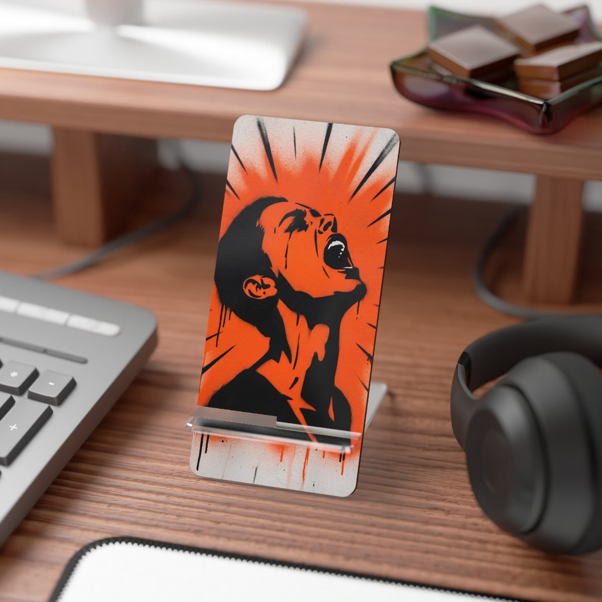 Mobile Display Stand for Smartphones - Screaming Soul Street...
