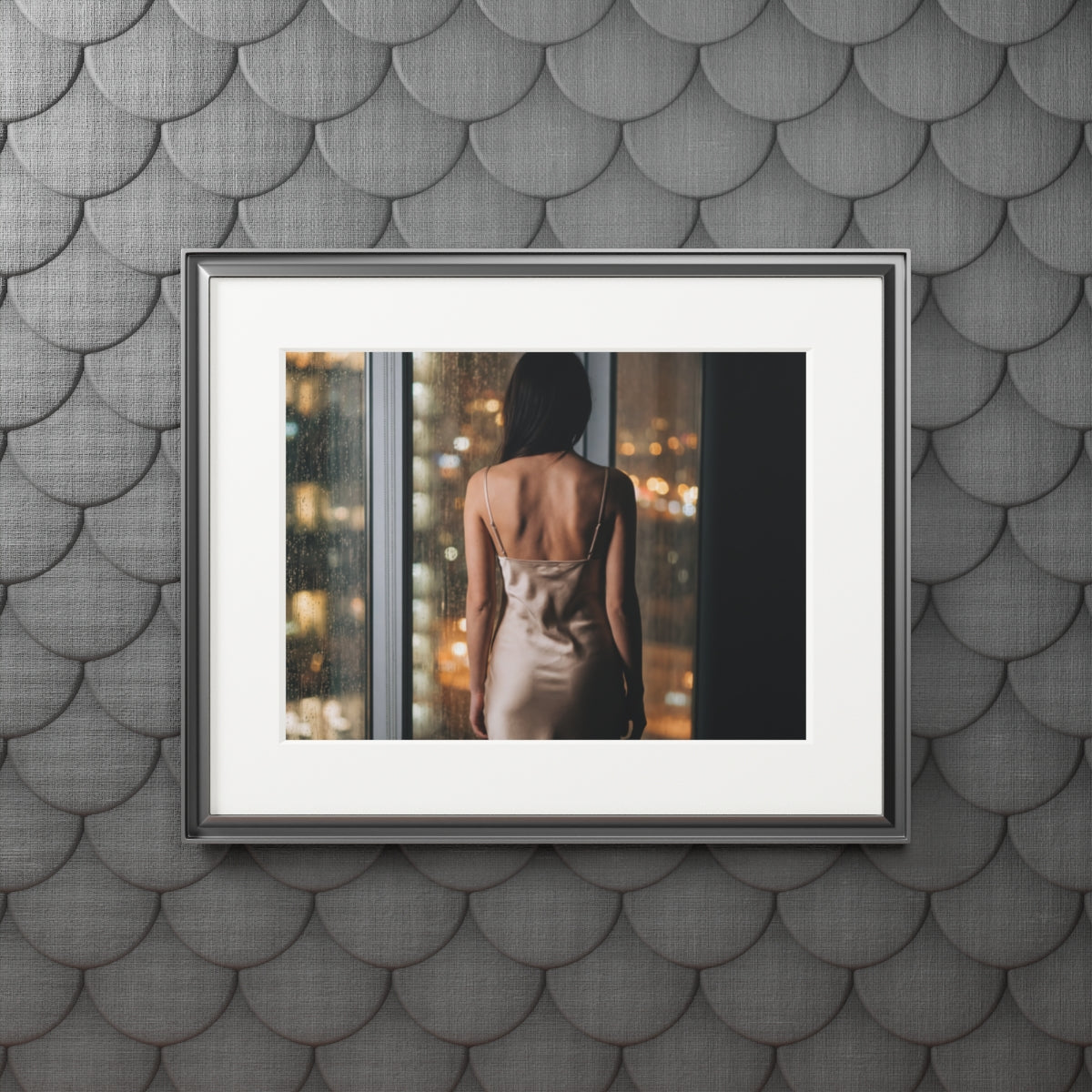 Fine Art Print - Night Rain Cinema — Landscape