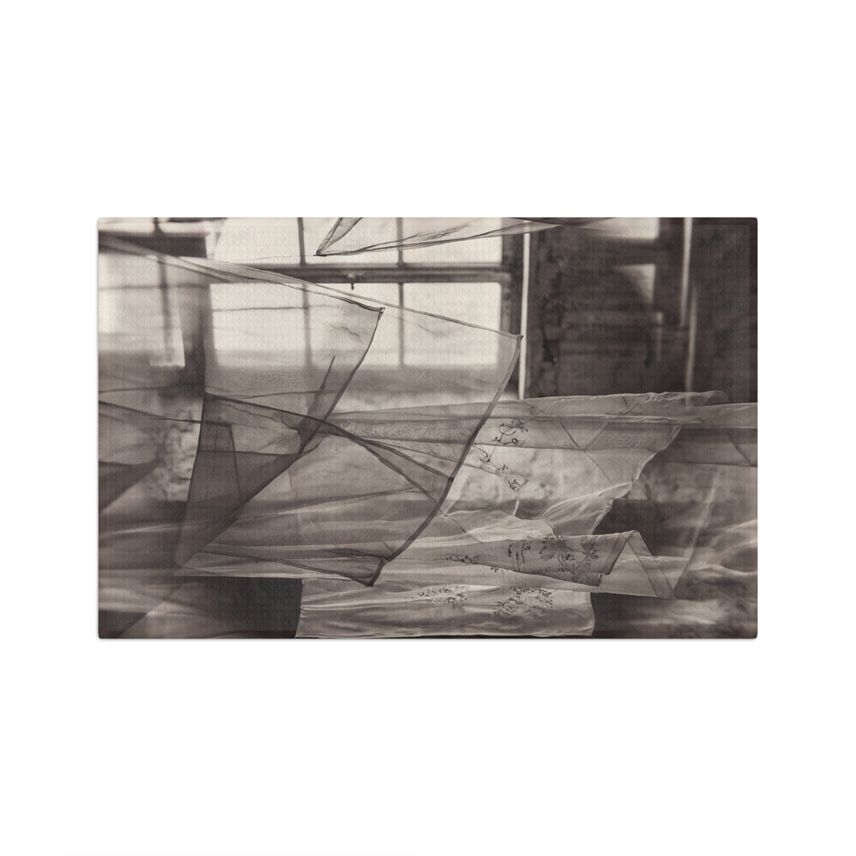 Microfiber Tea Towel - Spectral Veils | Echovira Gallery