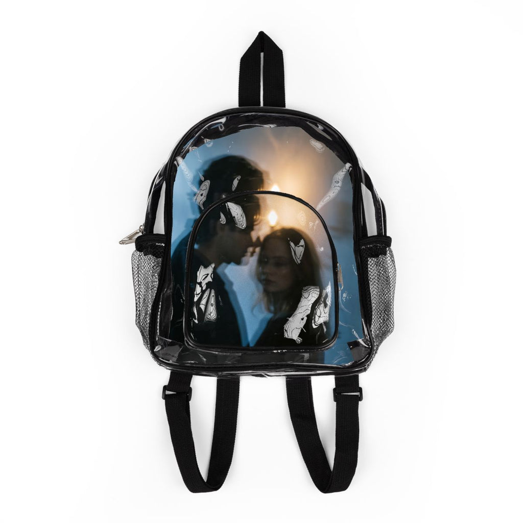Midnight Shadow Stadium Backpack - Aesthetic Clear Pack |...
