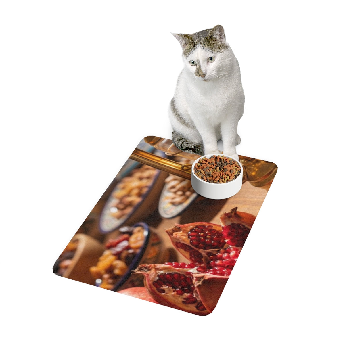 Pet Food Mat 12x18 - Twilight Lantern | Echovira Gallery