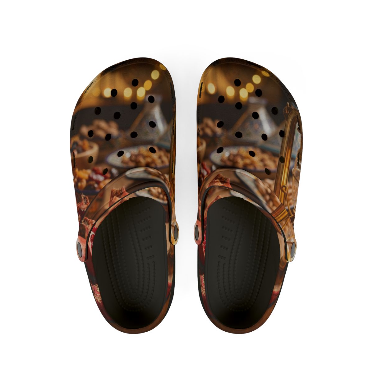 EVA Foam Shoes - Amber Harvest Glow | Echovira Gallery