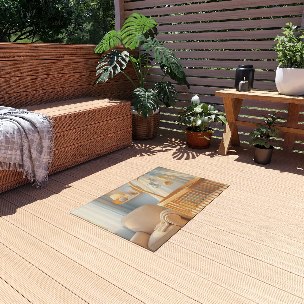 Pastel Dream Outdoor Rug - Patio Serenity