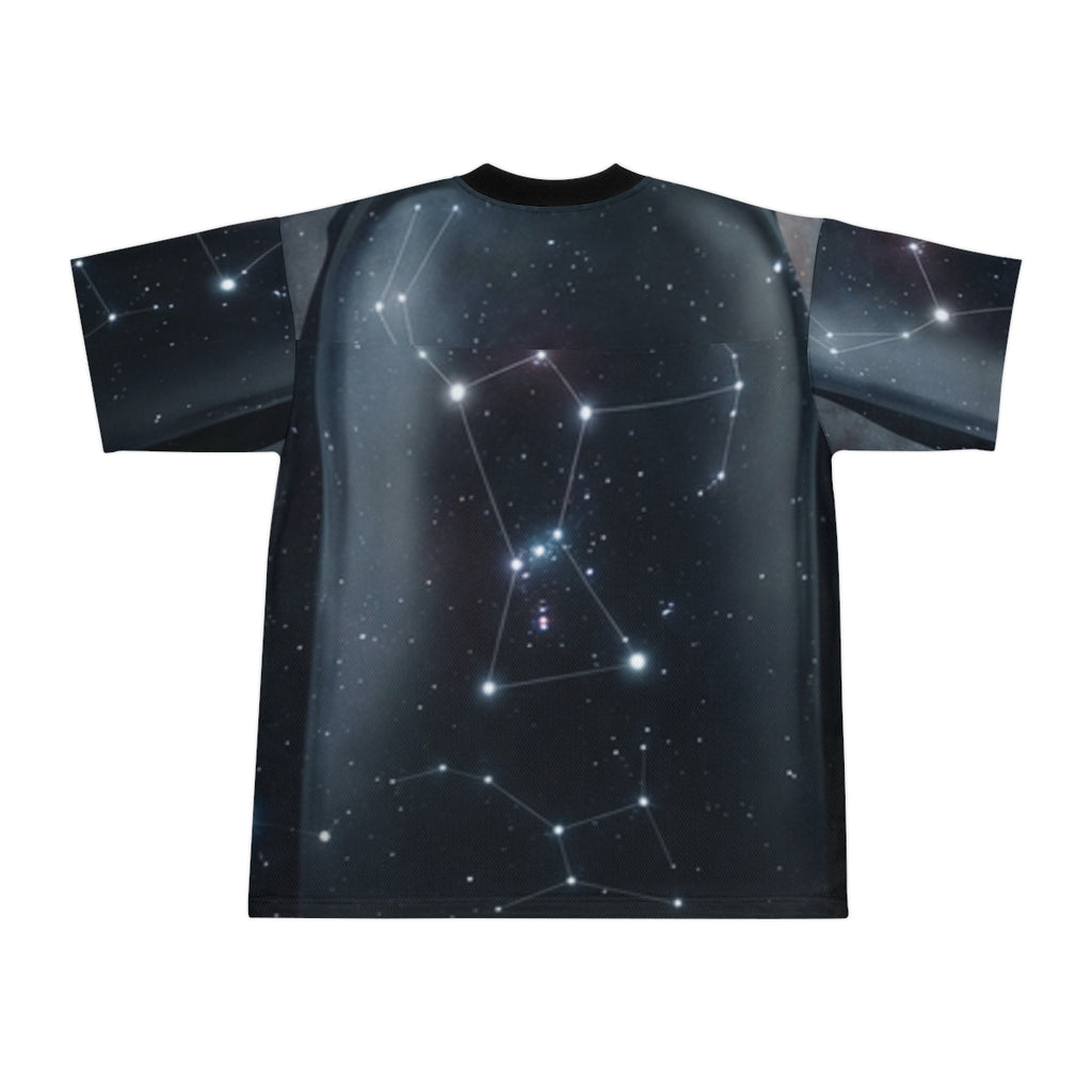Unisex Football Jersey Orion Constellation Art