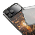 Clear Impact-Resistant Case - Fractured Glow