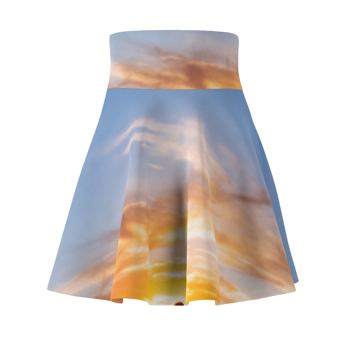Damen-Skaterrock – Golden Hiker Dawn