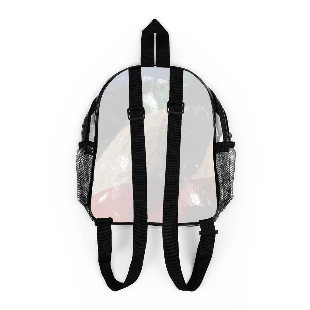 Clear Backpack - Vintage Flag
