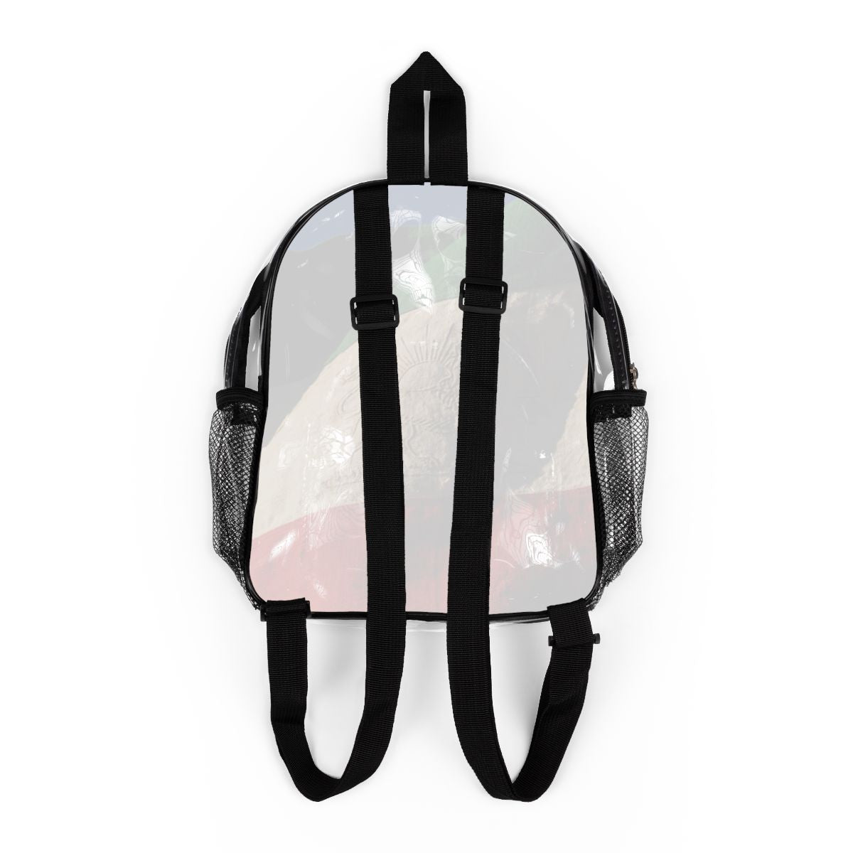 Clear Backpack - Vintage Flag