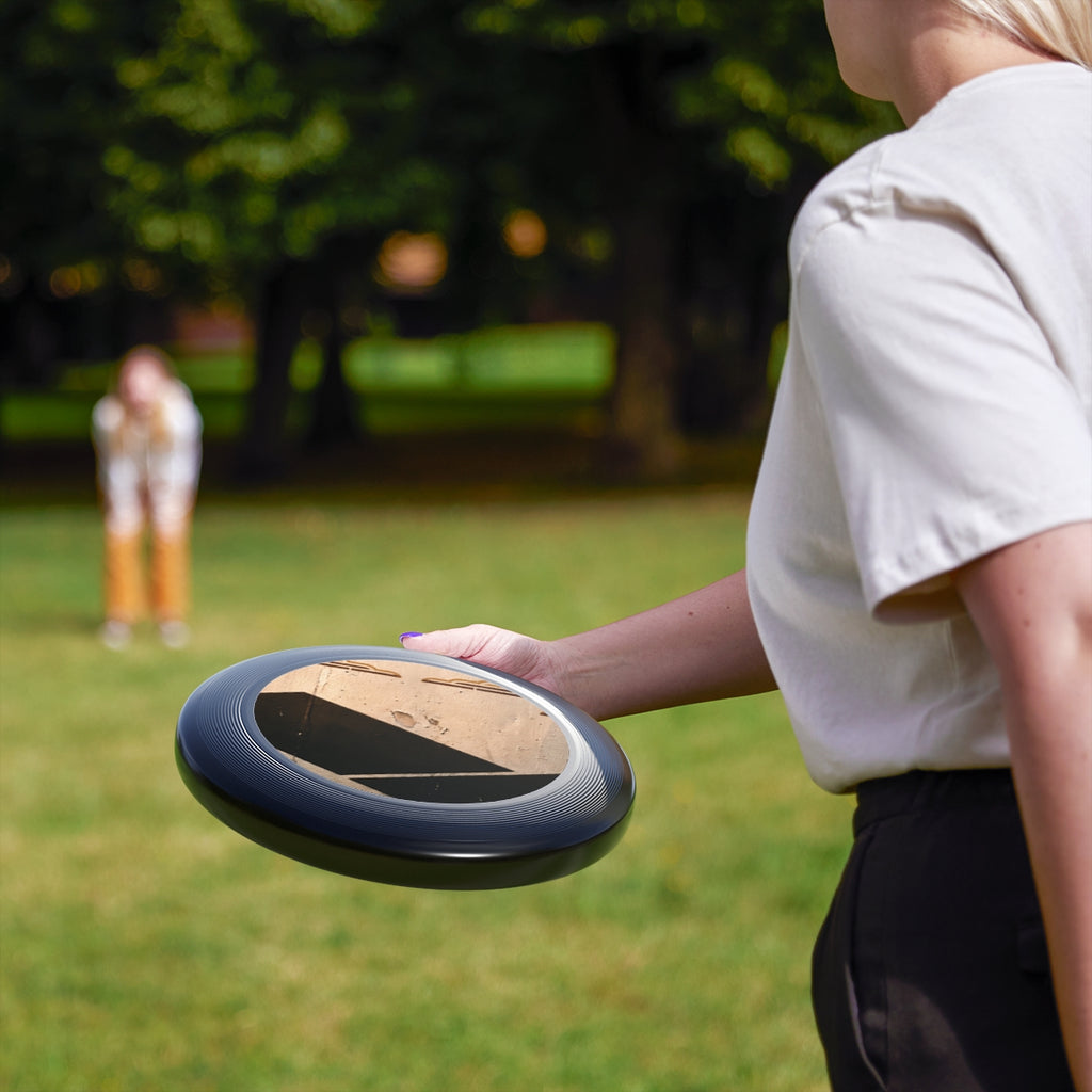 Geometric Mountain Frisbee Wham-O Disc