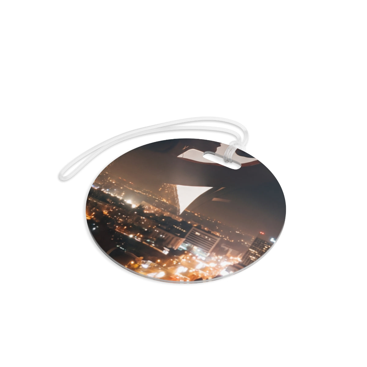 Luggage Tag - Midnight City Silhouette | Echovira Gallery