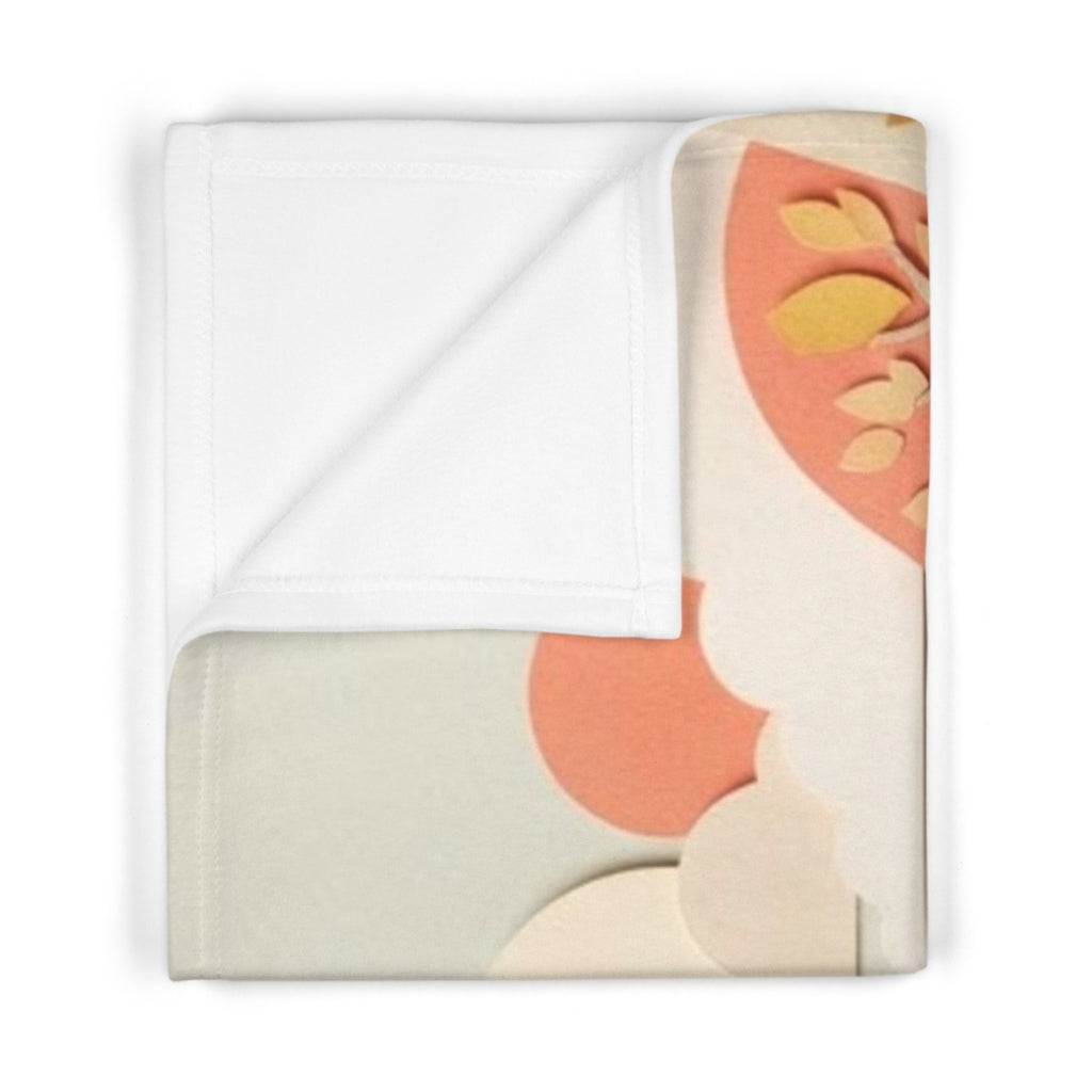 Soft Fleece Baby Blanket - Quiet Meadow | Echovira Gallery
