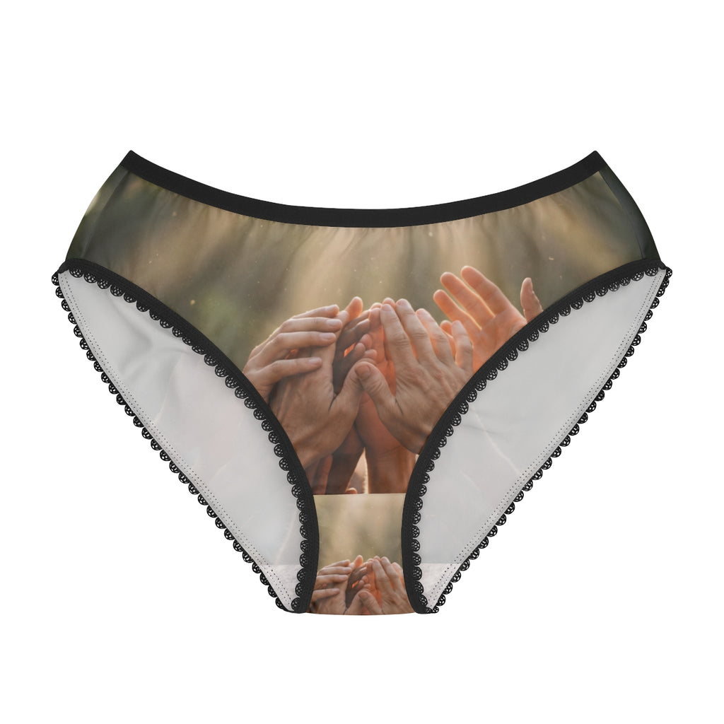 Women's Briefs - Golden Rays of Unity Wall Art | Echovira...