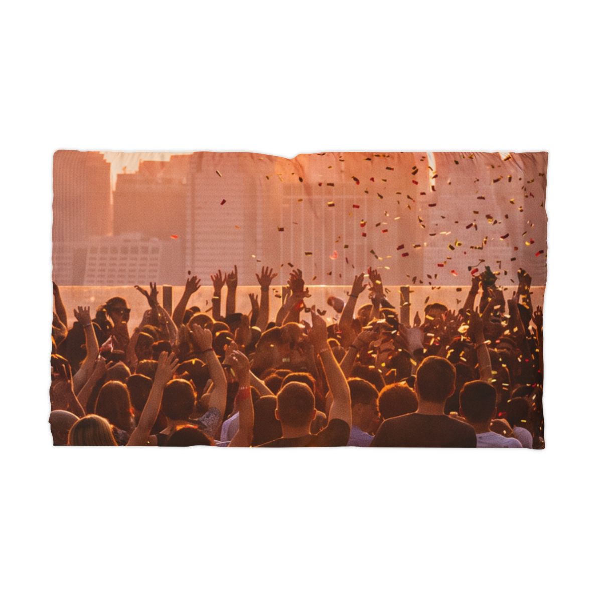 Microfiber Pillowcase - City Lights | Echovira Gallery