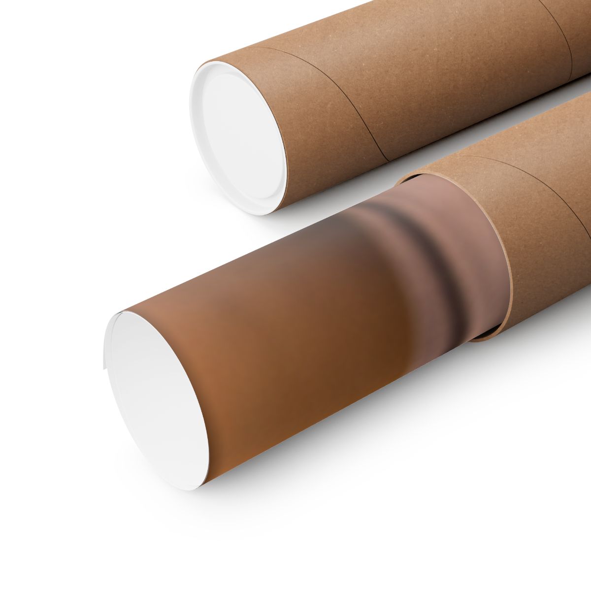 Matte Horizontal Posters - Golden Contour Minimalist Bodyscape Art (10×8 & 54×36)