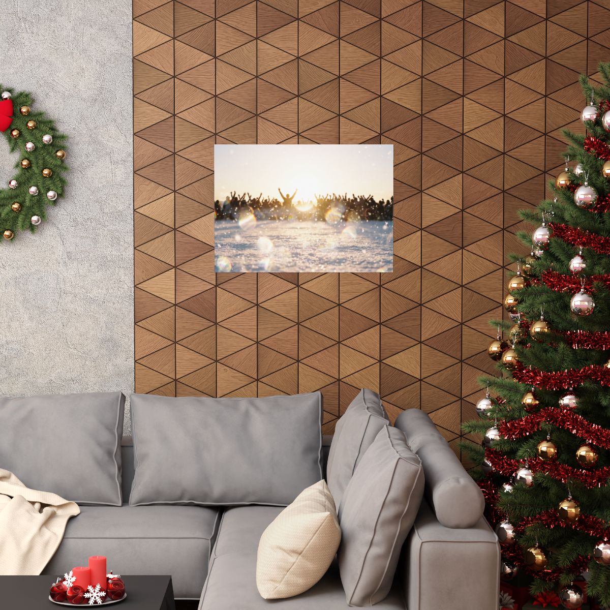 Matte Horizontal Poster - Sunset Horizon Expanse (10×8 &......