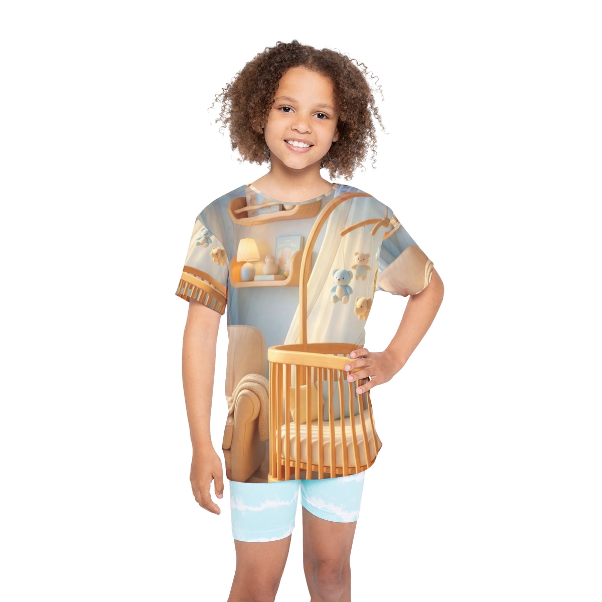 Kids Sports Jersey - Dreamy Serene Nursery Art | Echovira...
