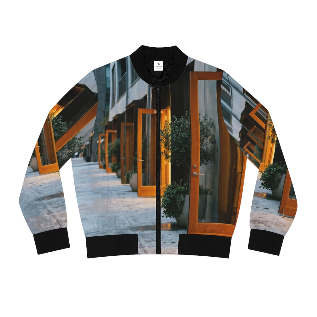 Women's Bomber Jacket - Twilight Promenade | Echovira...