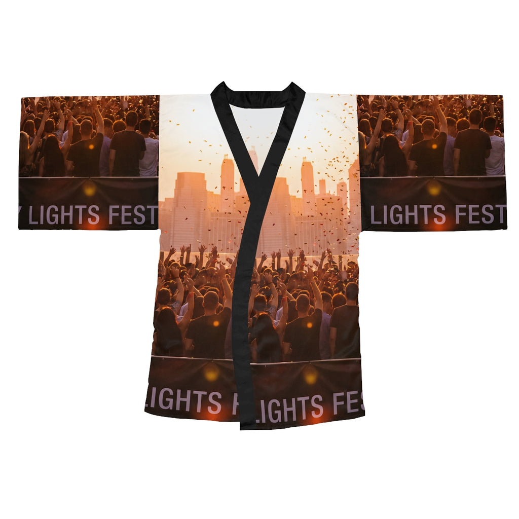 Kimono Robe - City Lights Festival | Echovira Gallery