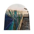 City Horizon Rooftop Print Baby Beanie