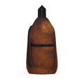 Sling Bag - Amber Script Abstract Art Print | Echovira...