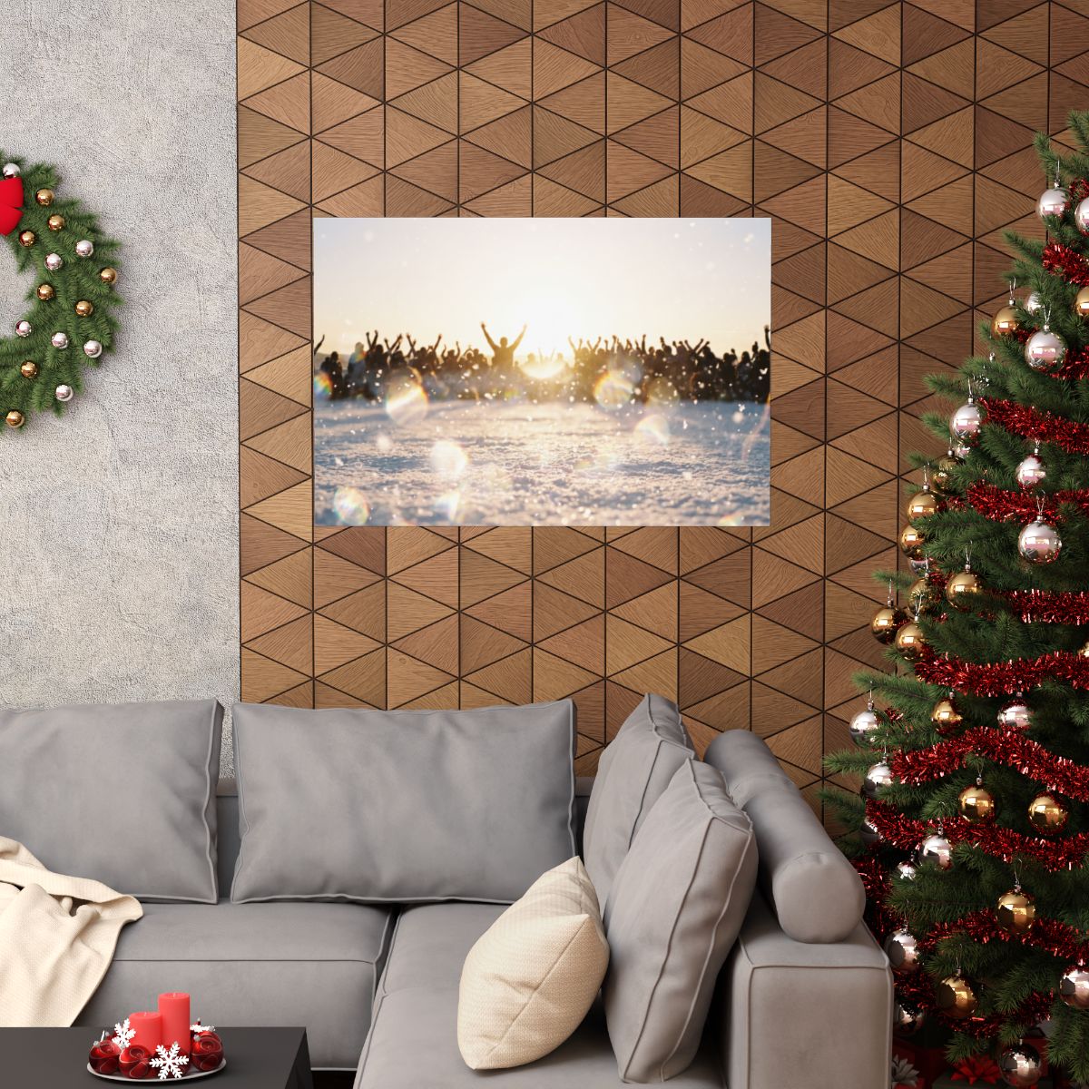 Matte Horizontal Poster - Sunset Horizon Expanse (10×8 &......
