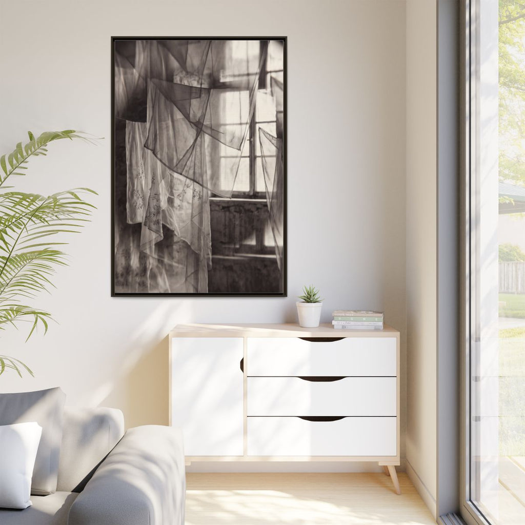 Matte Canvas Framed - Spectral Veils (8×10, 9×12, 11×14... |...