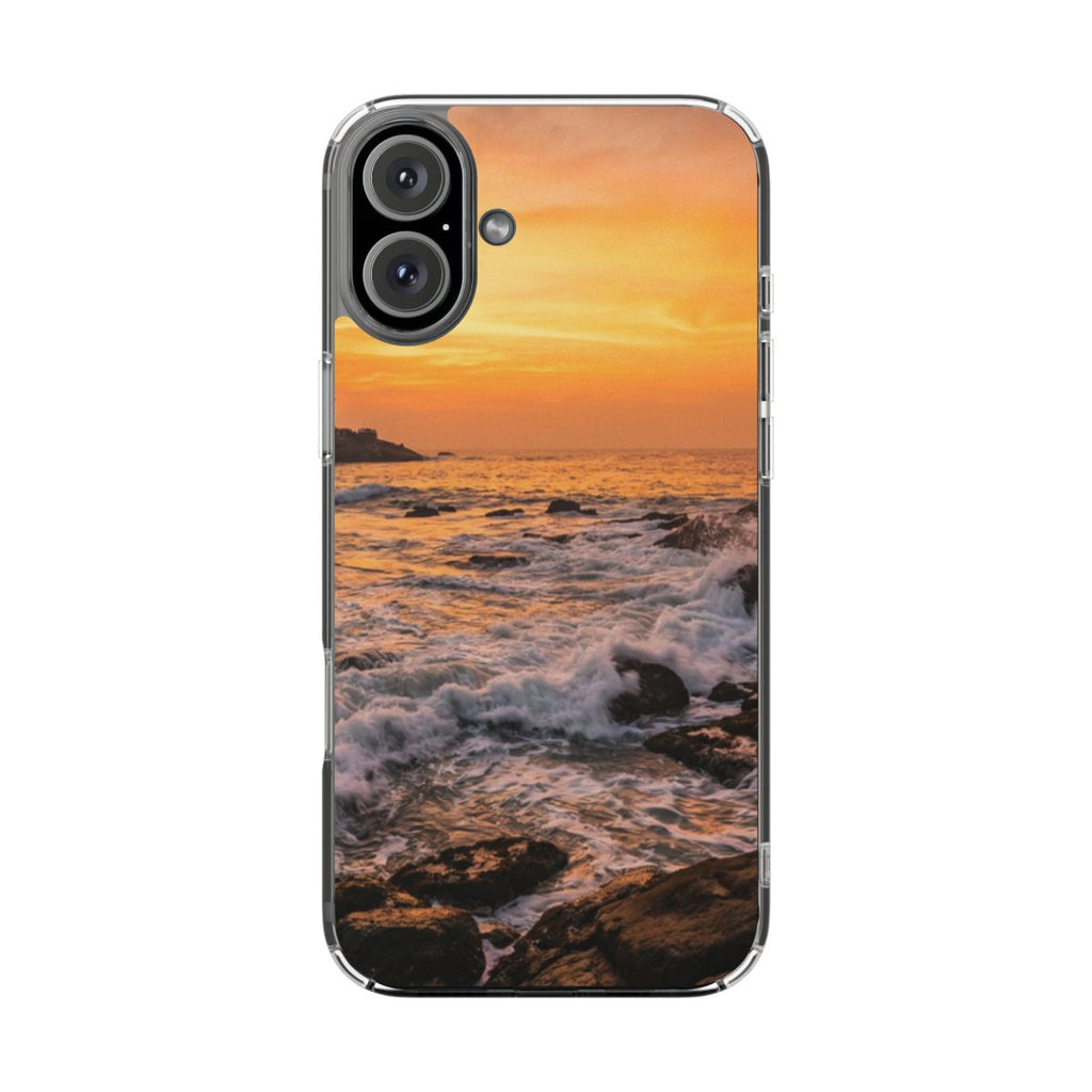 Clear Impact-Resistant Cases - Clear Phone Case - Golden...