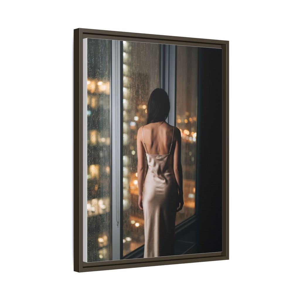 Framed Matte Canvas - Cinematic Nights