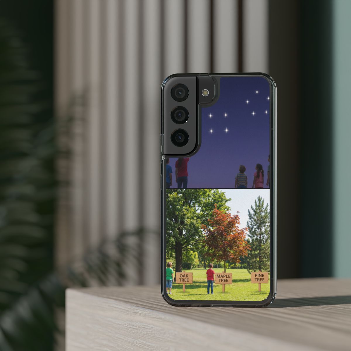 Clear Impact-Resistant Case - Starry Shield