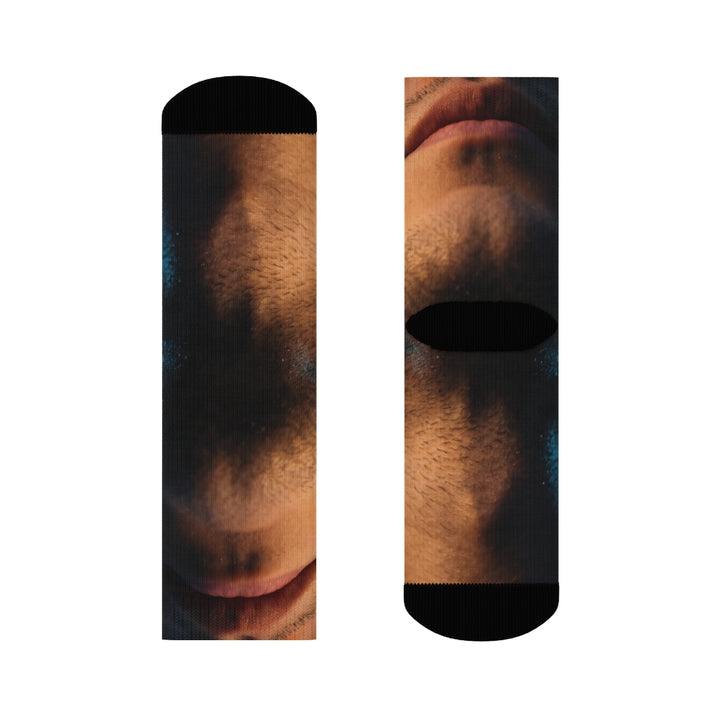Crew Socks - Neon Horizon Portrait