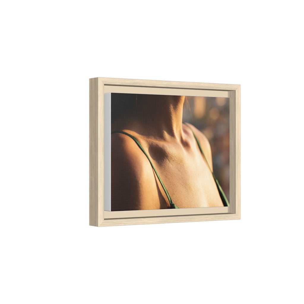 Matte Canvas Framed - Golden Hour Portrait