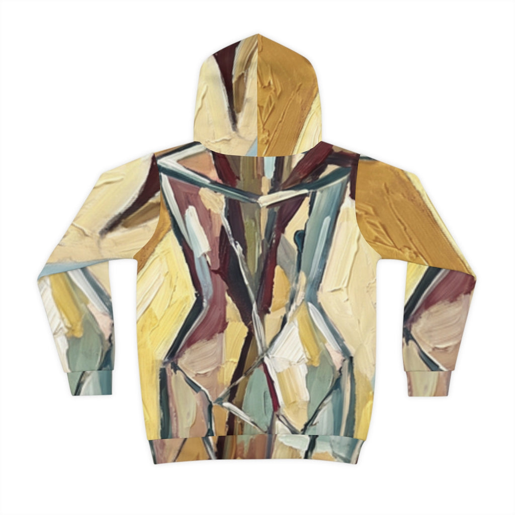 Children's Hoodie with Cubist Rose Still Life