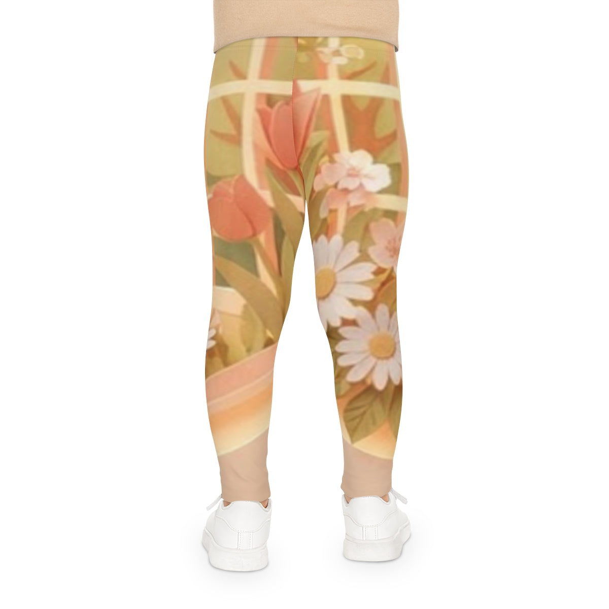 Kids Leggings - Springtime Floral | Echovira Gallery