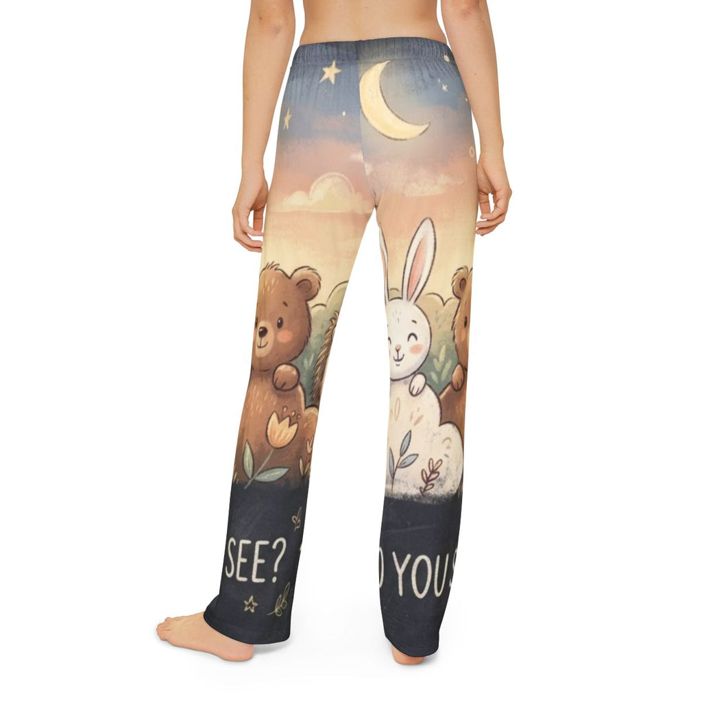 Kids Lounge Pants - Forest Critters | Echovira Gallery