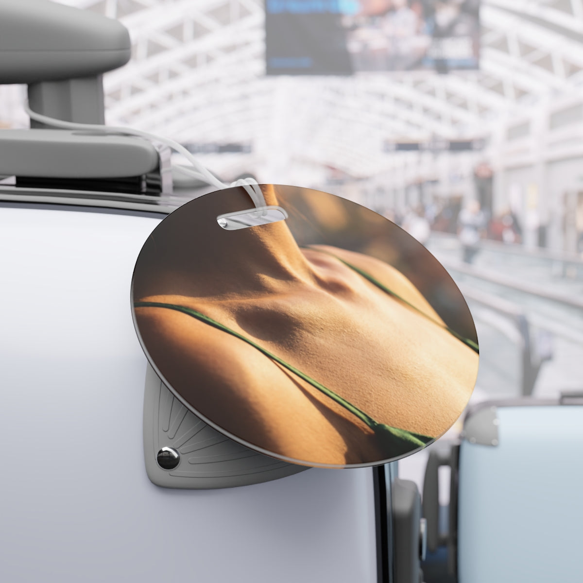 Luggage Tags - Sunlit Emerald Travel Details